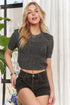ADORA Lightweight Sweater Crop Top GREY - Fashorio