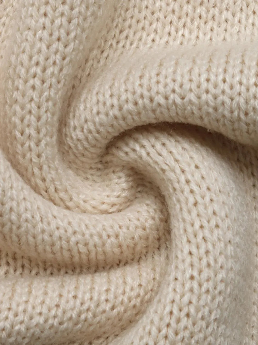 Perfee Tied Round Neck Long Sleeve Cardigan - Fashorio