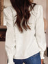 Embroidered Long Sleeve Blouse - Fashorio