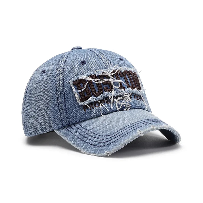 Letter Adjustable Cotton Baseball Cap - Fashorio