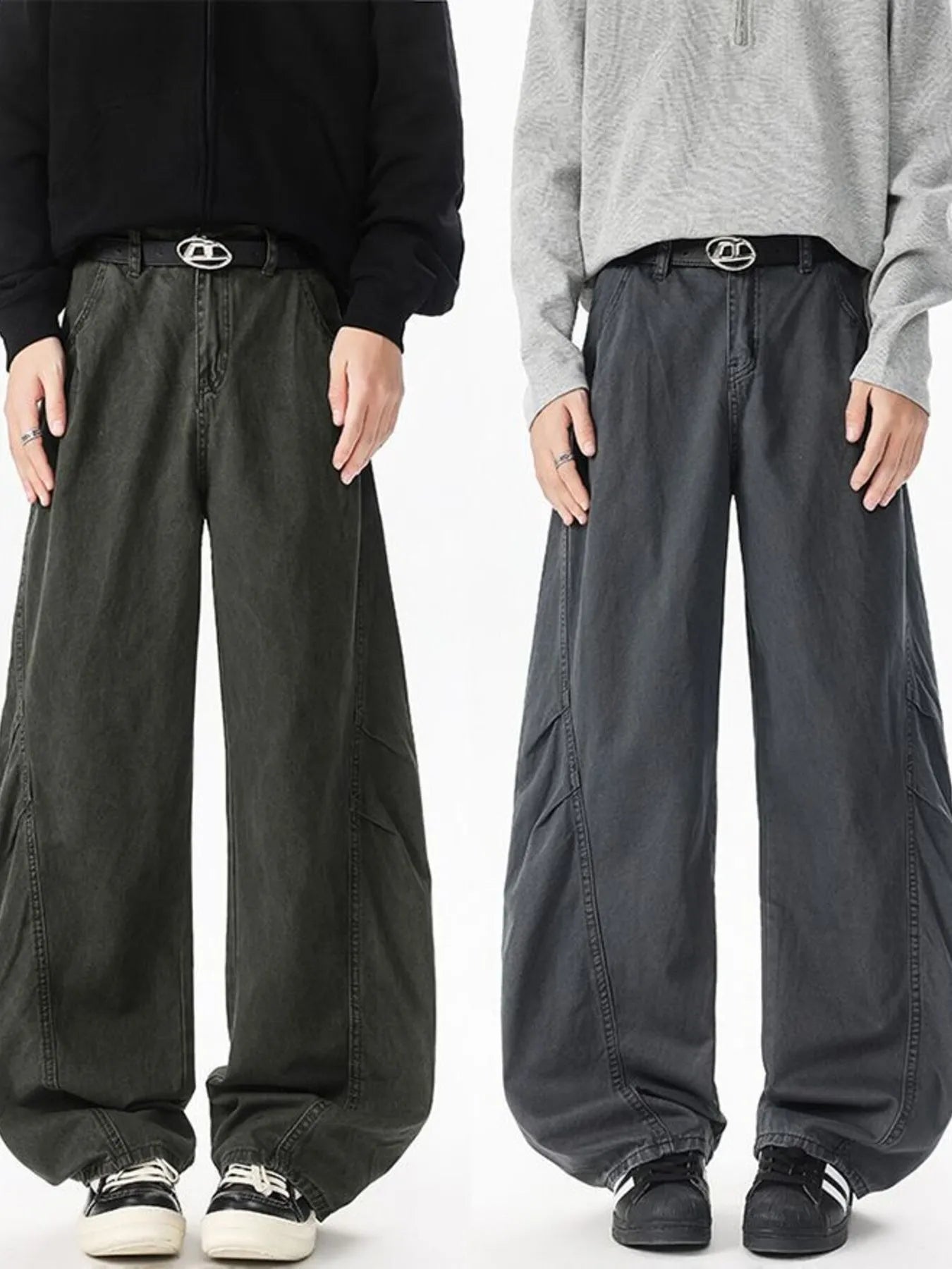 Men's Wide Leg Jeans - Fashorio