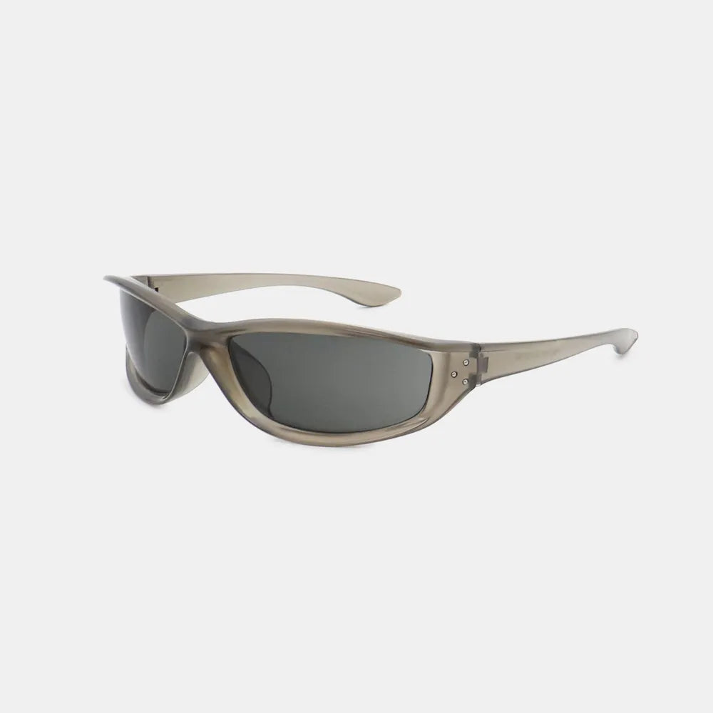 Polycarbonate Frame Rectangle Sunglasses - Fashorio