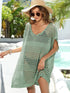 Crochet Knit Beach Cover Up Dress - Fashorio
