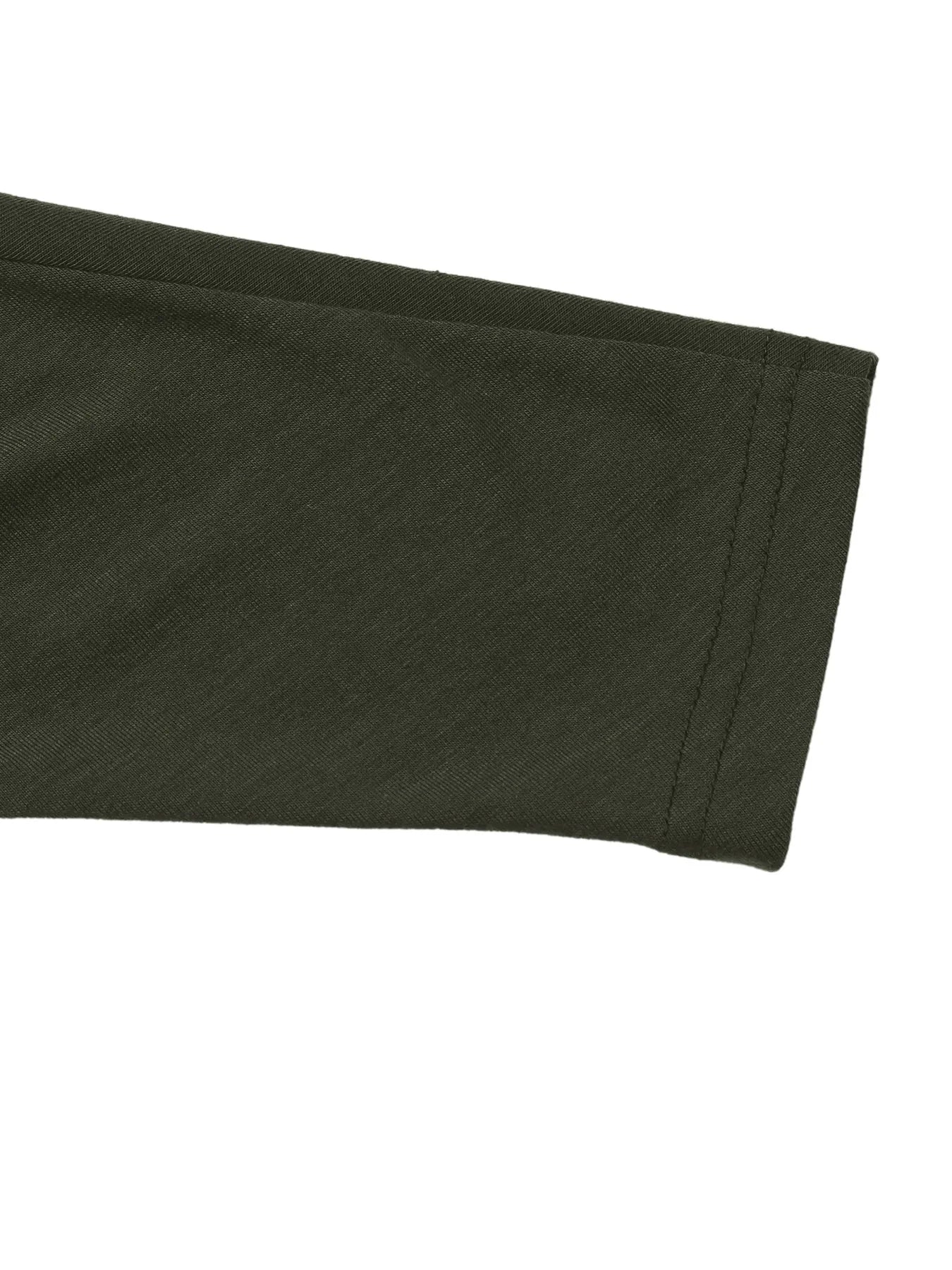 Single Shoulder Long Sleeve T-Shirt - Fashorio