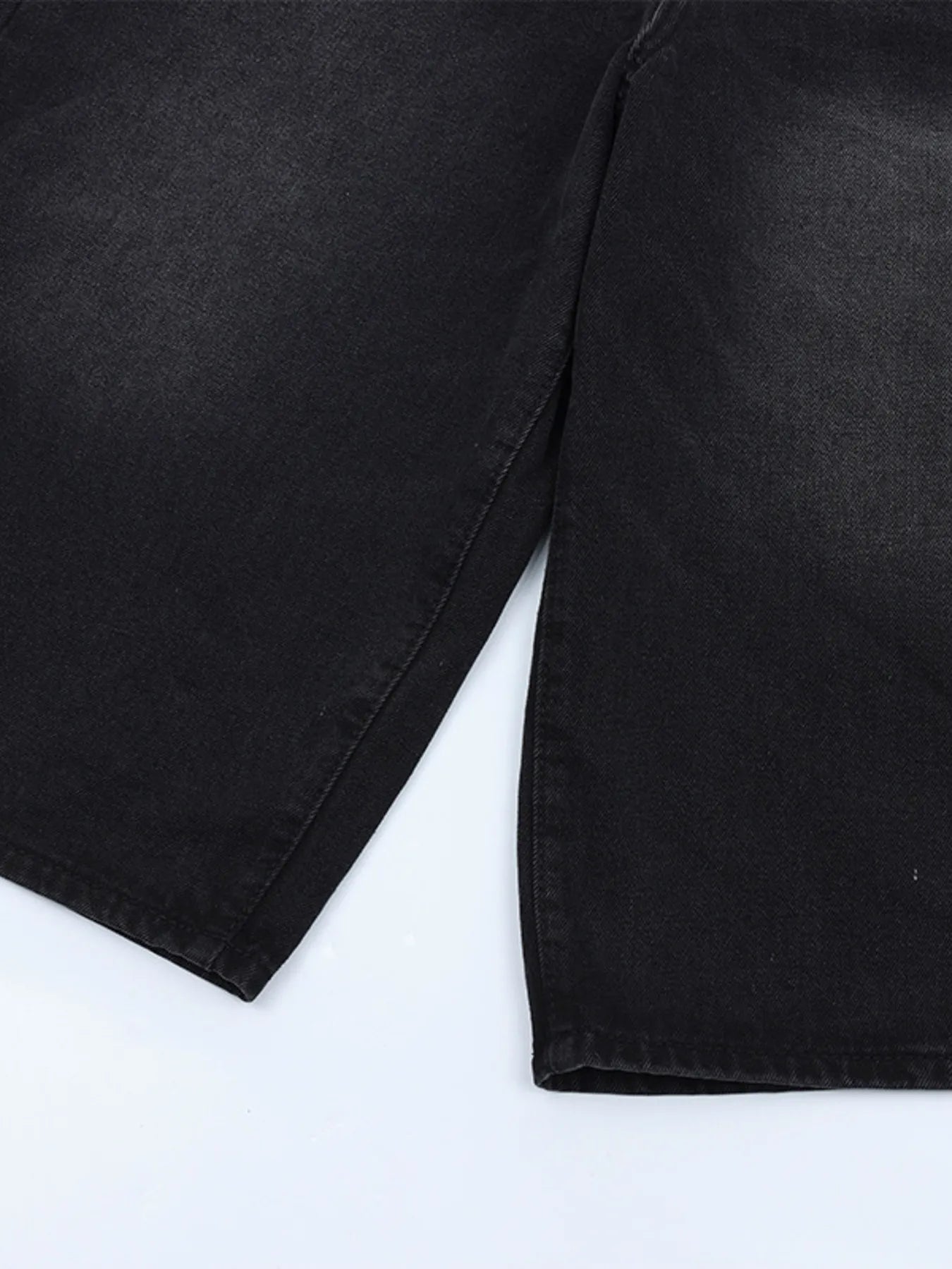 Men's Washed Denim Shorts - Fashorio