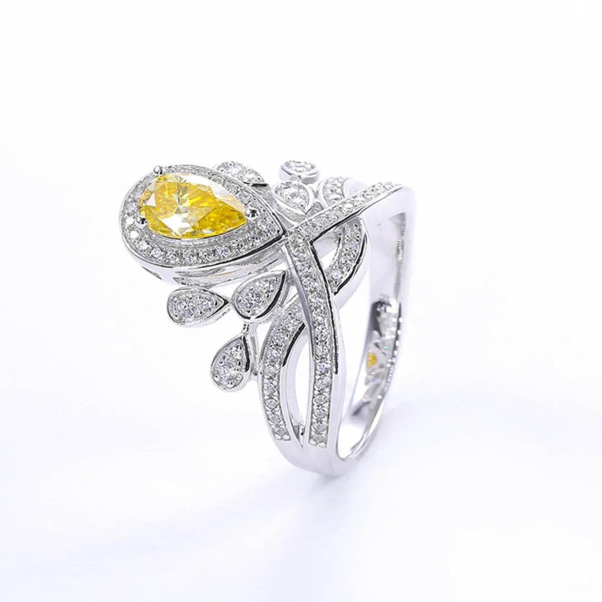 1 Carat Moissanite 925 Sterling Silver Ring - Fashorio