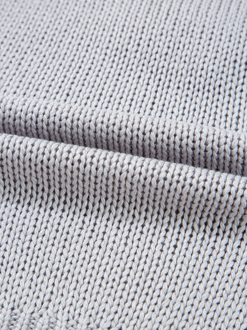 Bow Round Neck Short Sleeve Sweater - Fashorio