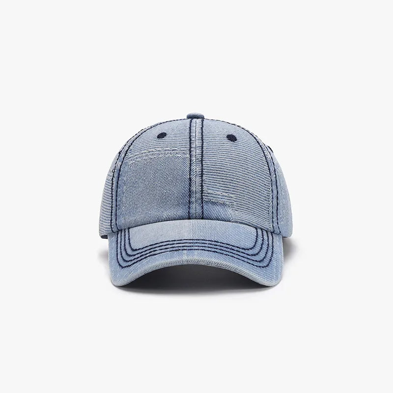 Adjustable Cotton Baseball Cap Light One Size - Fashorio
