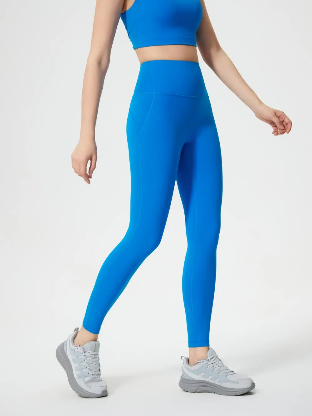 Millennia Wide Waistband Active Leggings - Fashorio