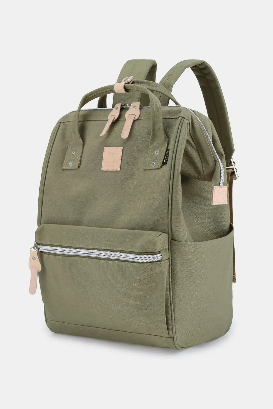 Himawari Waterproof Design Arcuate Shoulder Strap Backpack Bag with Handles Moss One Size - Fashorio