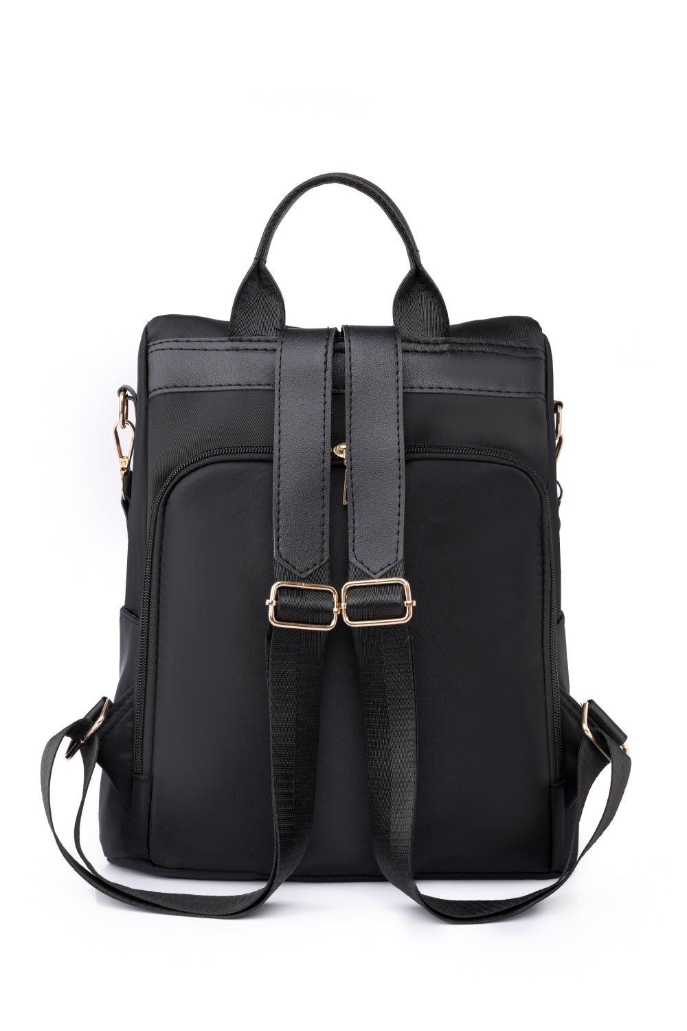 Zipper Pocket Beaded Backpack - Fashorio