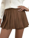 Pleated Mini Skort - Fashorio