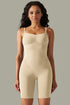 Spaghetti Strap Active Romper Cream - Fashorio