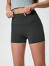 Millennia High Waist Active Shorts Graphite Gray - Fashorio