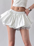 Elastic Waist Bubble Shorts - Fashorio