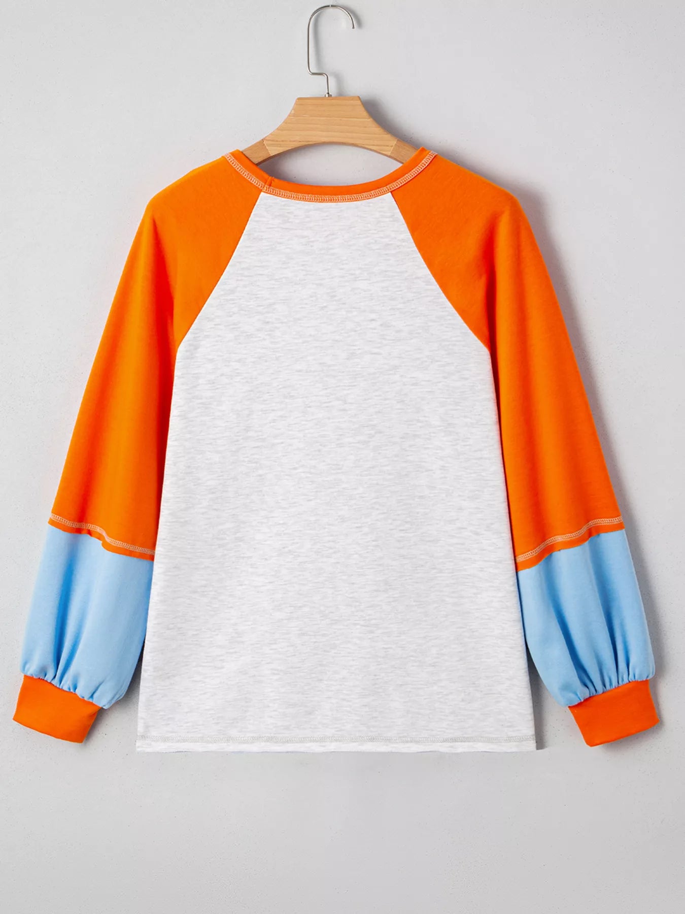 Halloween Pumpkin Print Long Sleeve T-Shirt - Fashorio