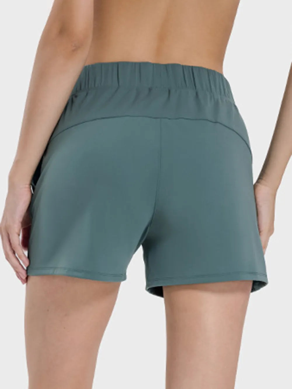 Millennia Elastic Waist Active Shorts - Fashorio