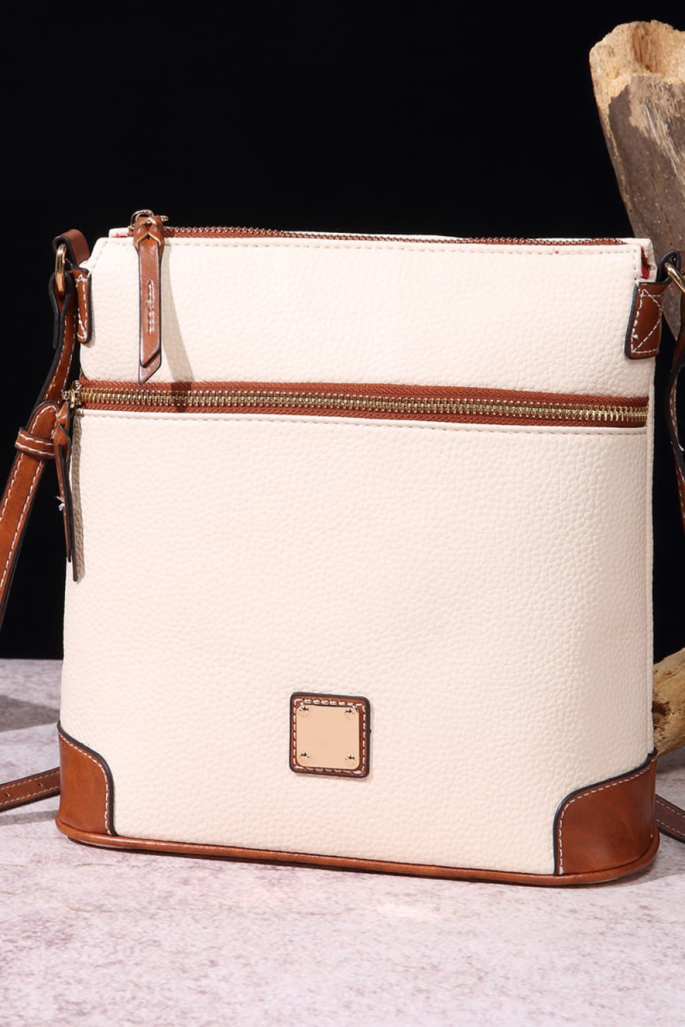 PU Leather Crossbody Bag - Fashorio