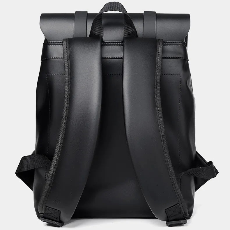 PU Leather Adjustable Strap Backpack Bag - Fashorio