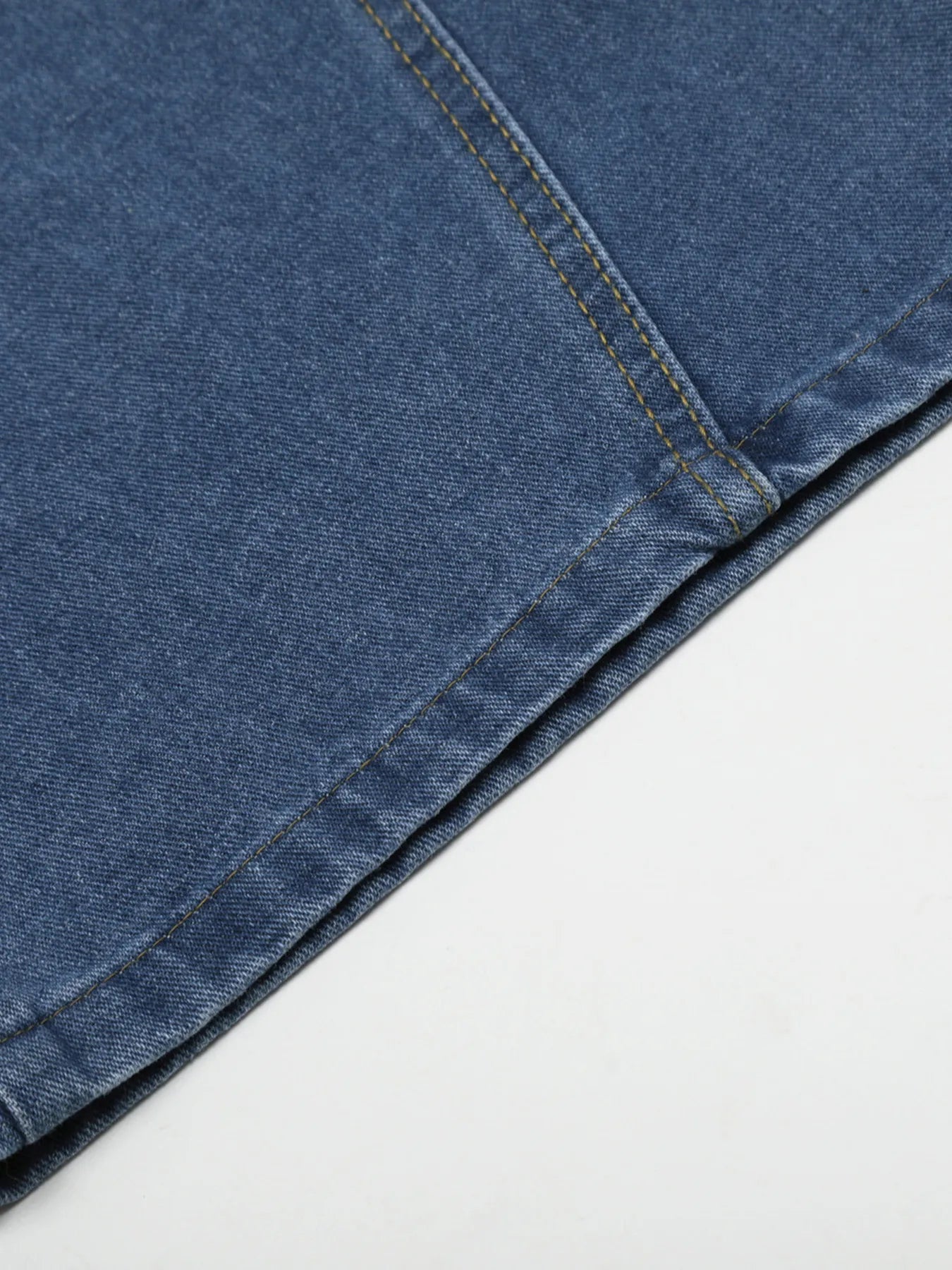 Men's Wide Leg Denim Shorts - Fashorio