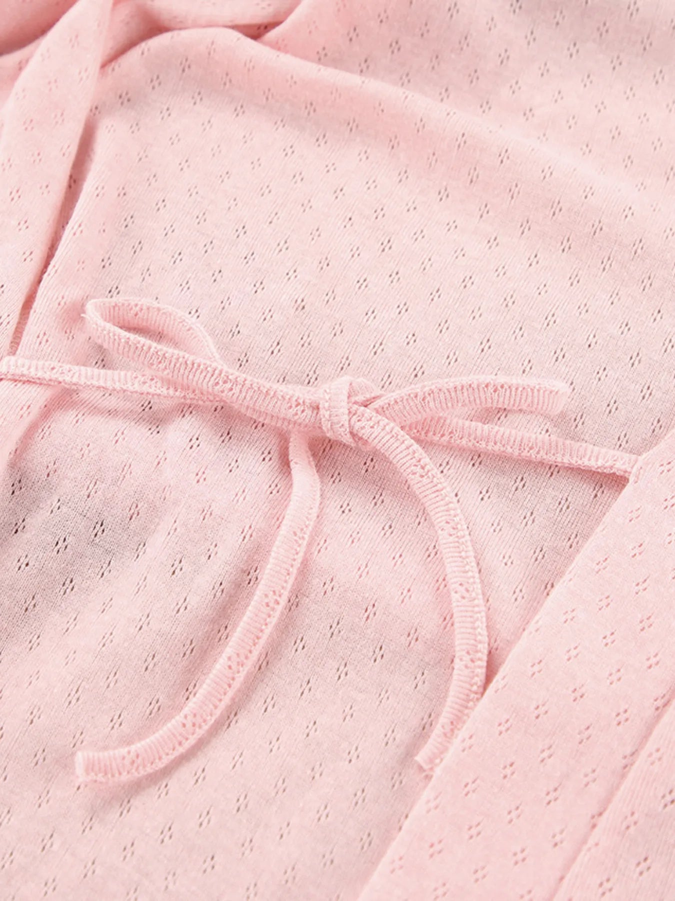 Tie Waist Kimono Sleeve Lounge Nightgown - Fashorio