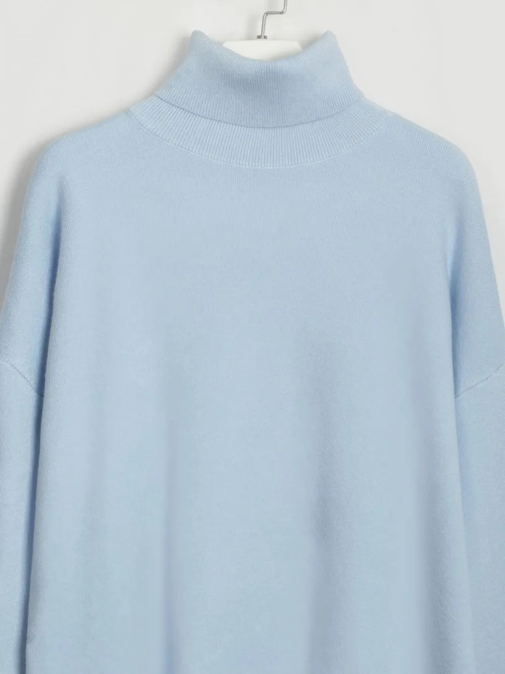 Turtleneck Long Sleeve Top and Drawstring Pants Sweater Set - Fashorio