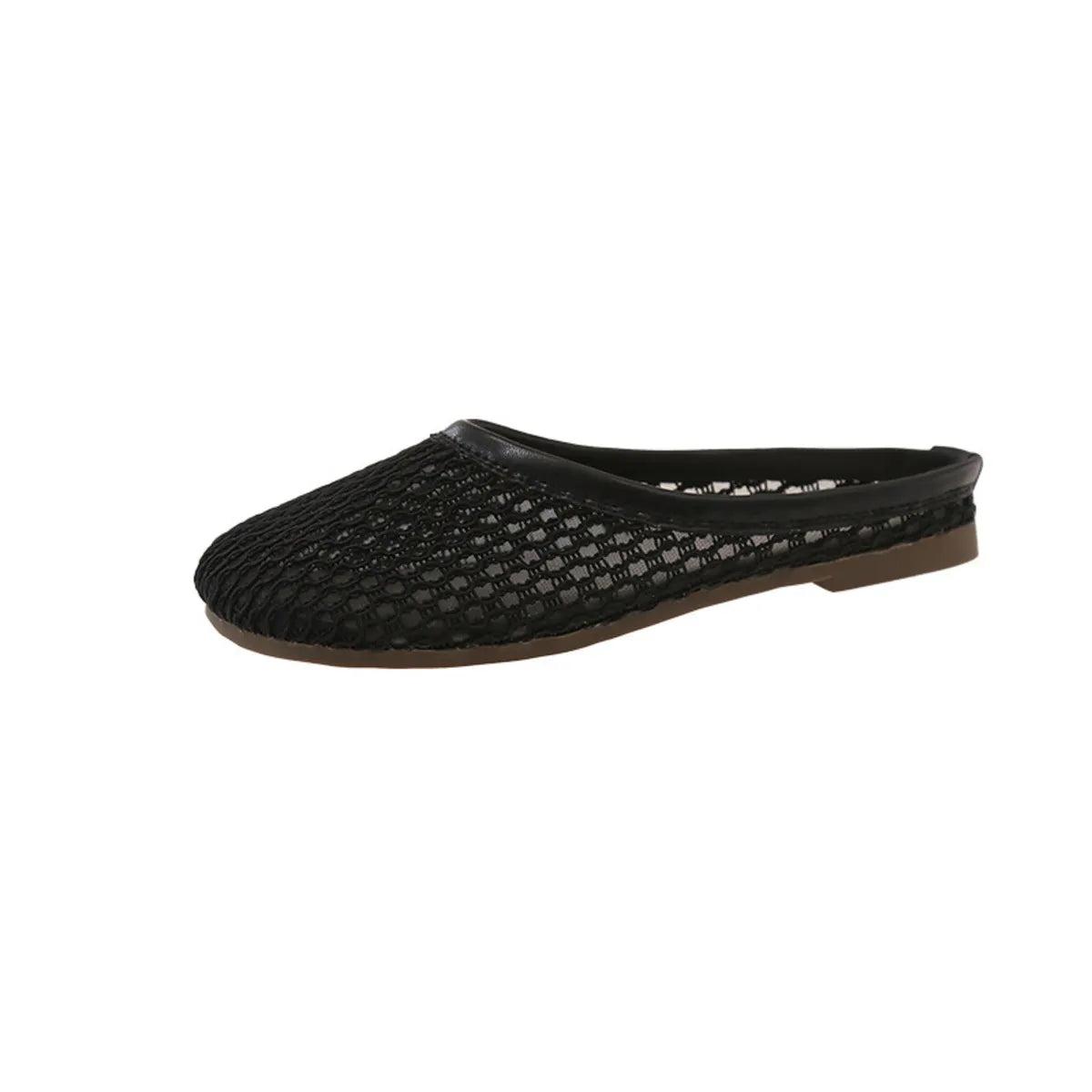 Breathable Mesh Casual Slip-Ons Black - Fashorio