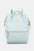 Himawari Water Resistant Canvas Backpack Bag with Side Pockets Blue One Size - Fashorio