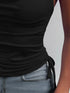 Side Drawstring Ruched Cami - Fashorio