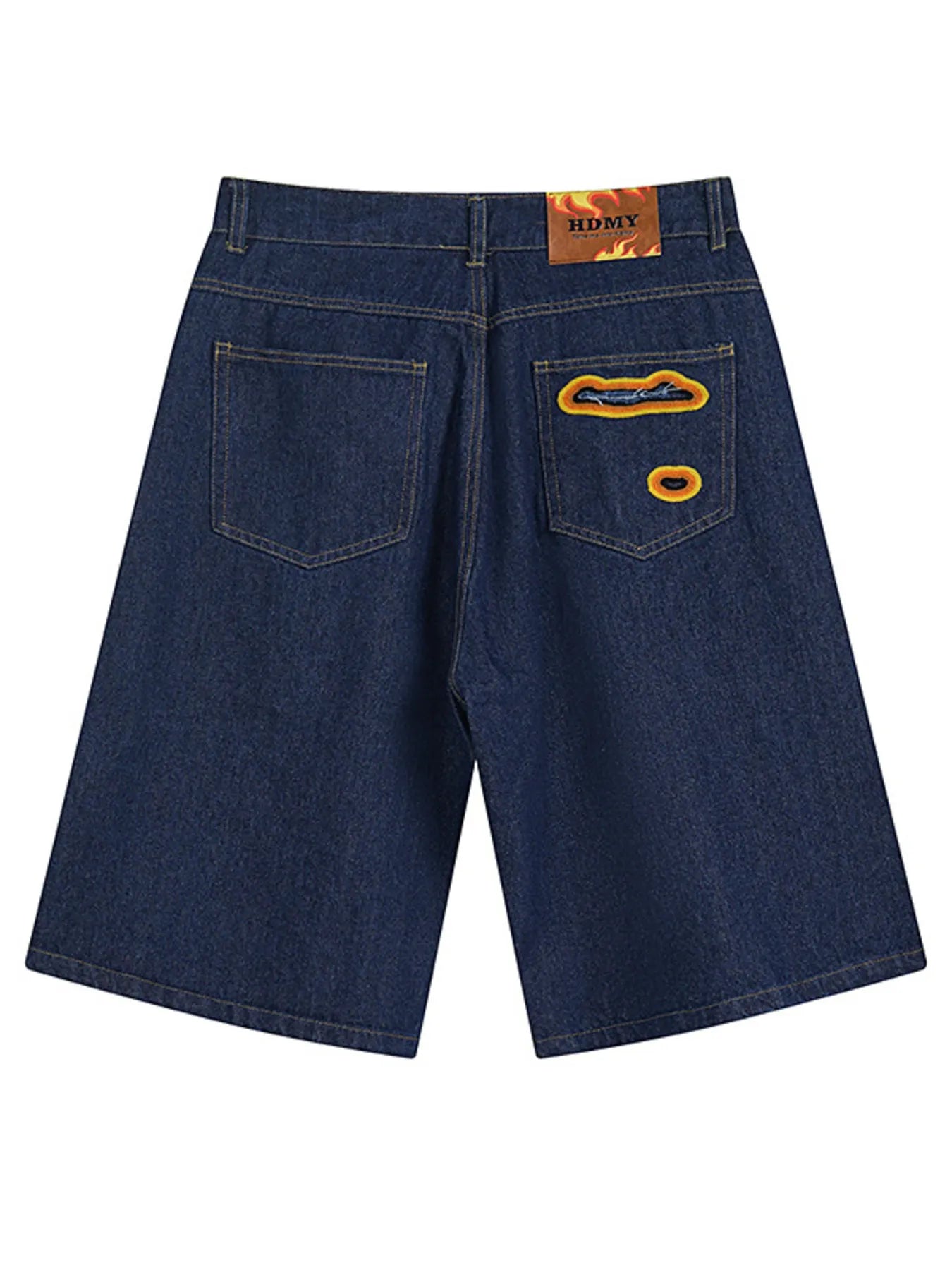 Men's Distressed Loose Fit Denim Shorts - Fashorio