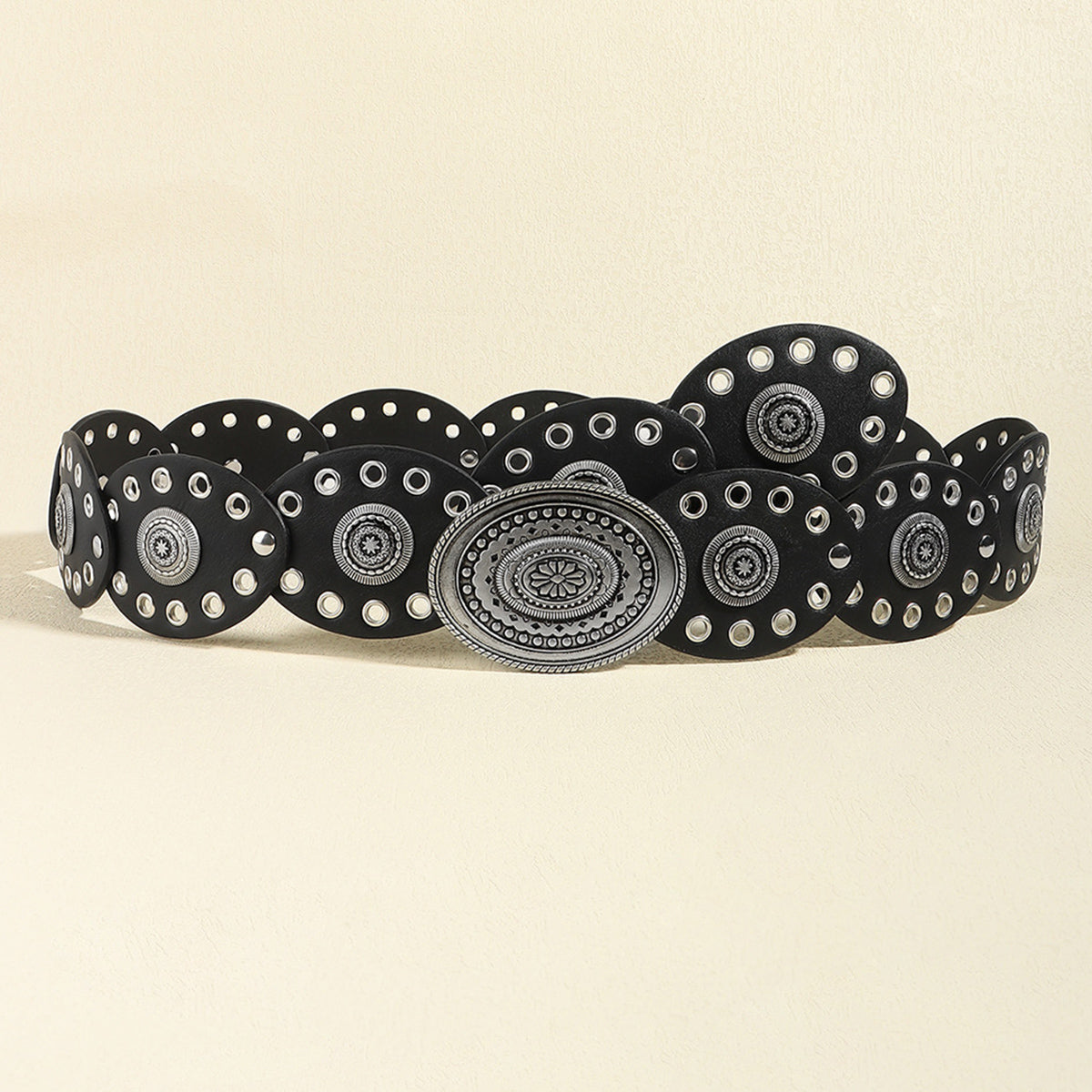 Oval PU Belt - Fashorio