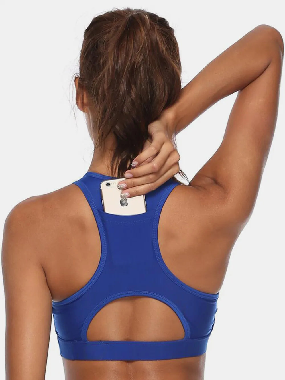 Cutout Scoop Neck Active Tank - Fashorio