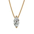 1 Carat Moissanite 925 Sterling Silver Necklace - Fashorio