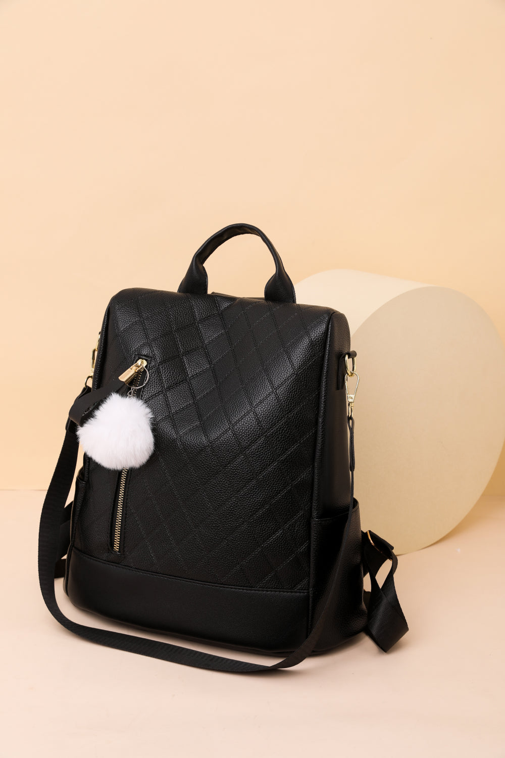 Pum-Pum Zipper Backpack - Fashorio