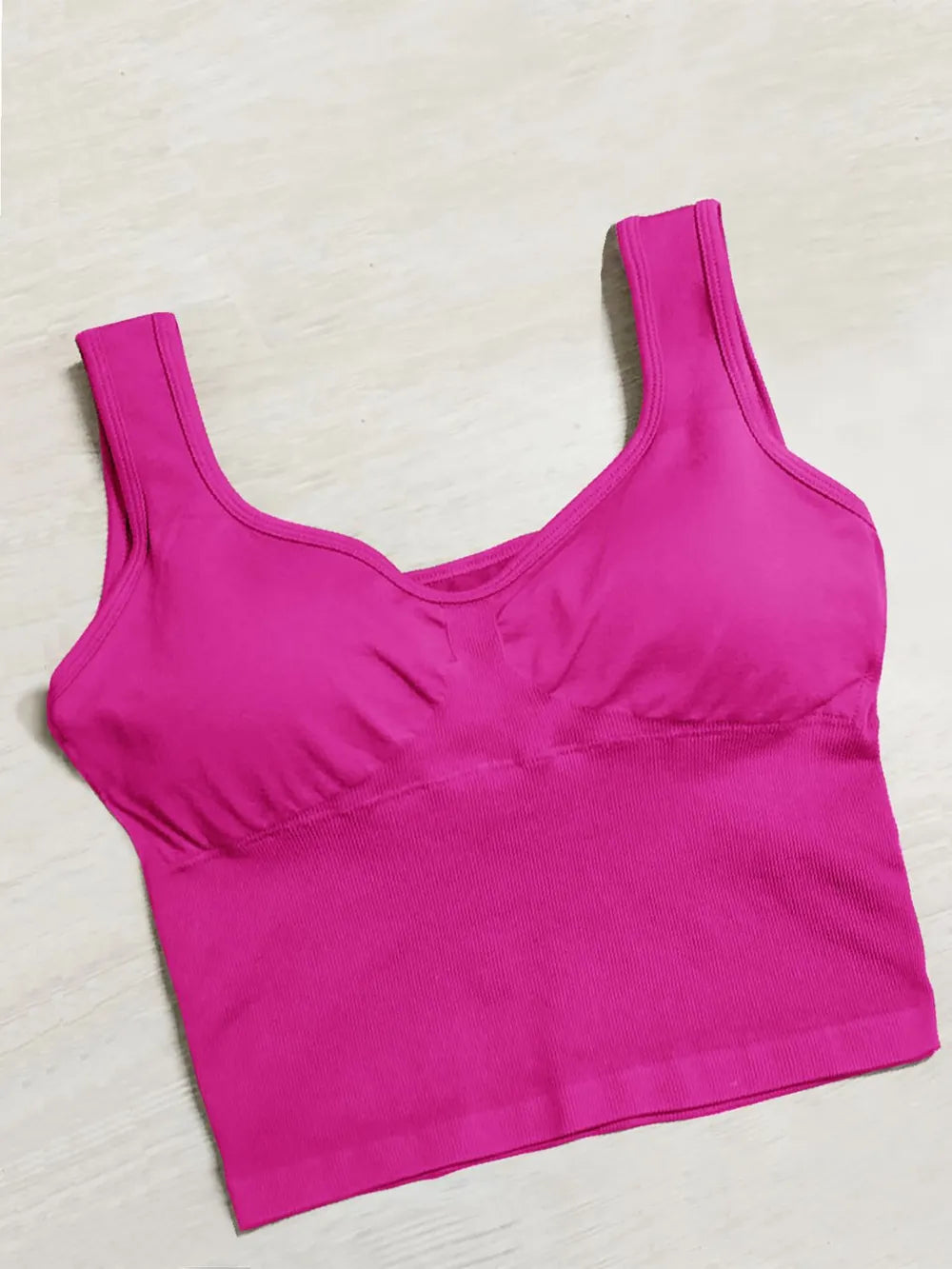 Wide Strap Active Tank - Fashorio