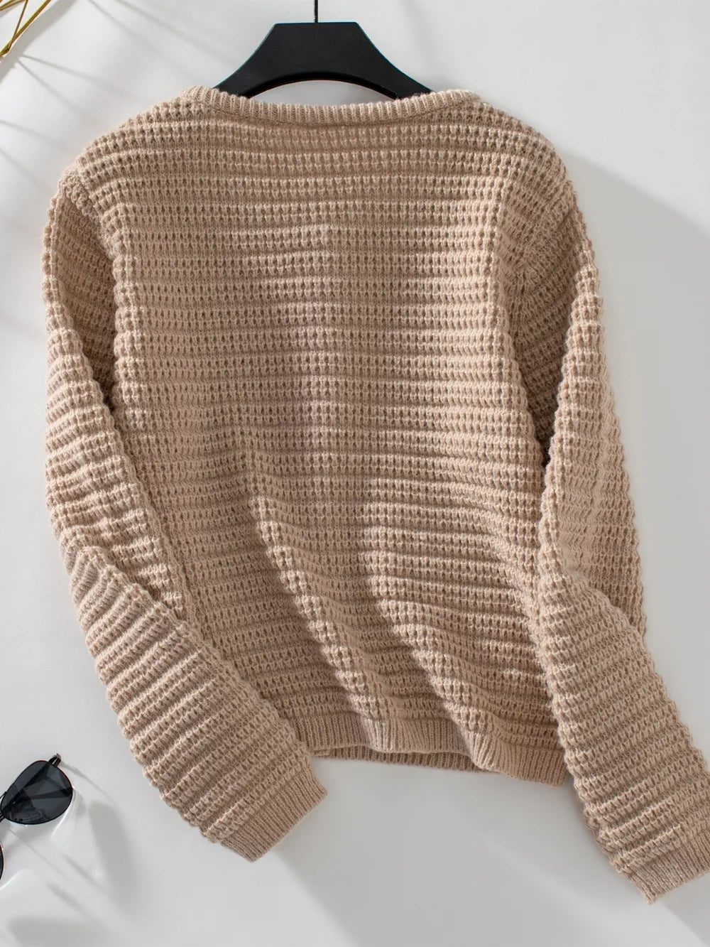 BUtton Up Long Sleeve Cardigan - Fashorio