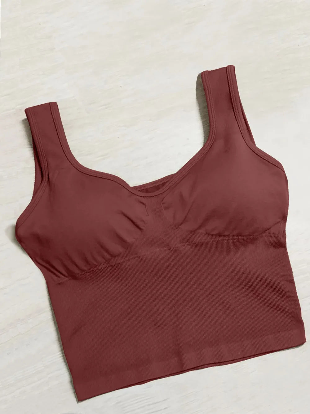 Wide Strap Active Tank - Fashorio