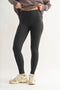 MONO B Essential Solid Leggings BLACK - Fashorio