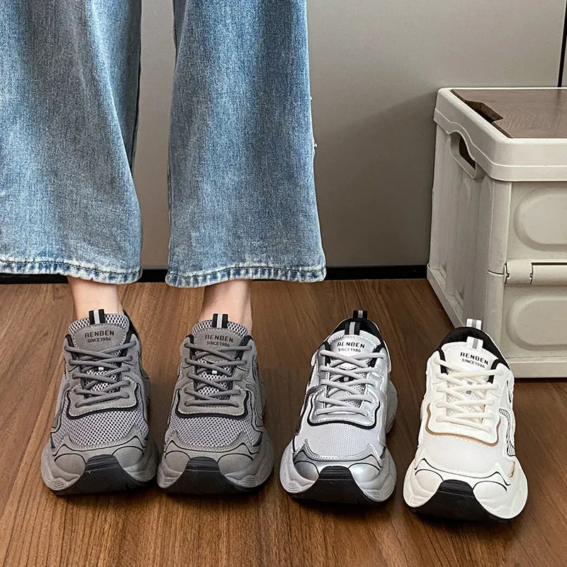 Striped Platform Athletica - Fashorio