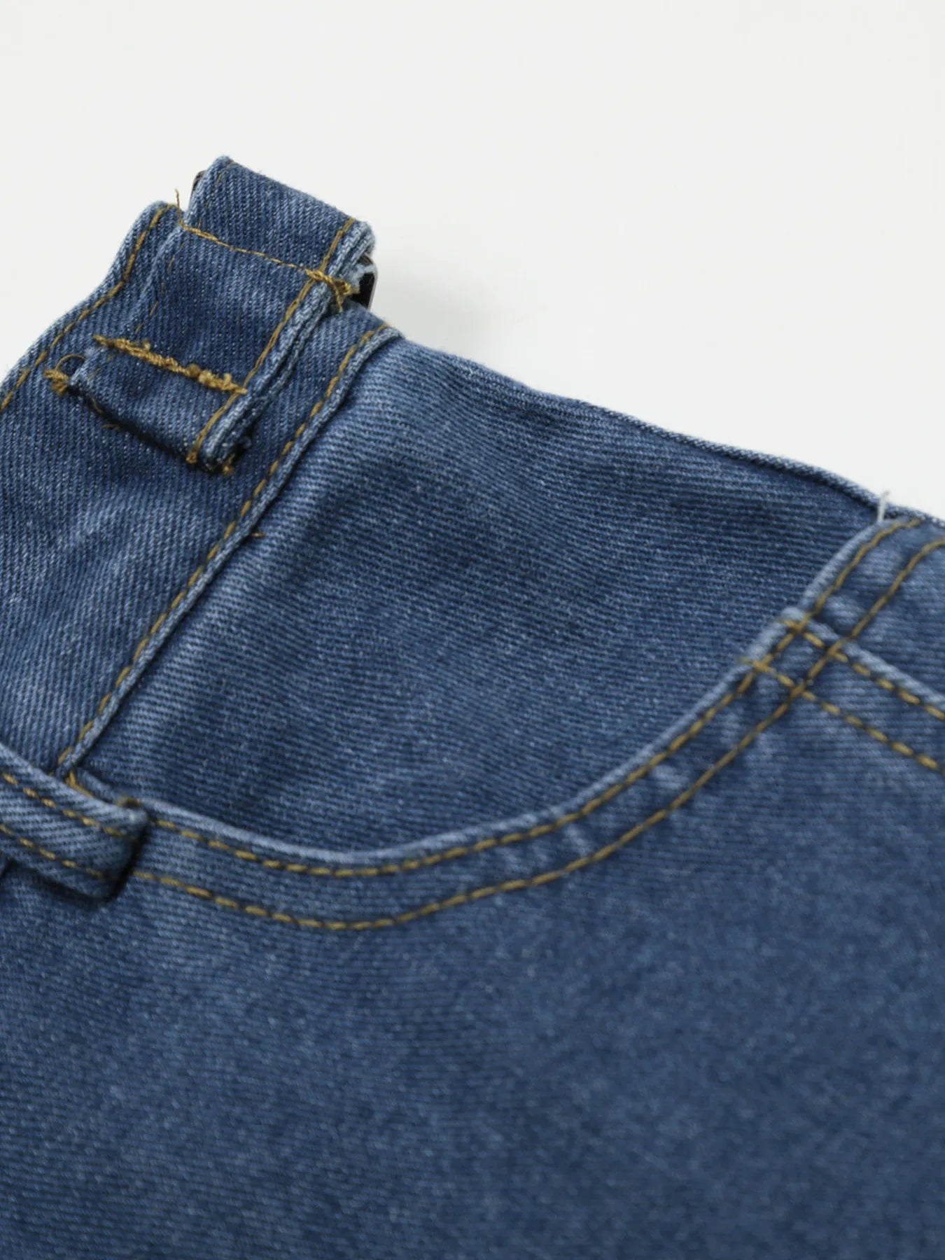 Men's Wide Leg Denim Shorts - Fashorio