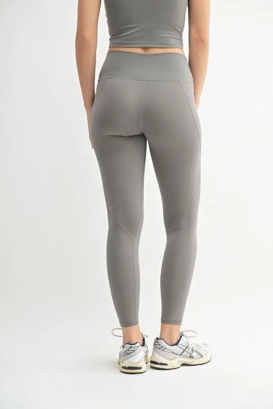 MONO B Venice Cloud Light Sculpt High-Waisted Leggings - Fashorio
