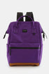 Himawari Waterproof Canvas Travel Backpack Bag with USB Port Purple One Size - Fashorio