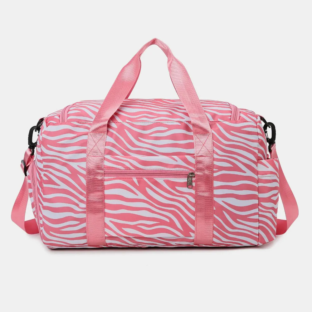 Oxford Cloth Animal Print Travel Bag - Fashorio