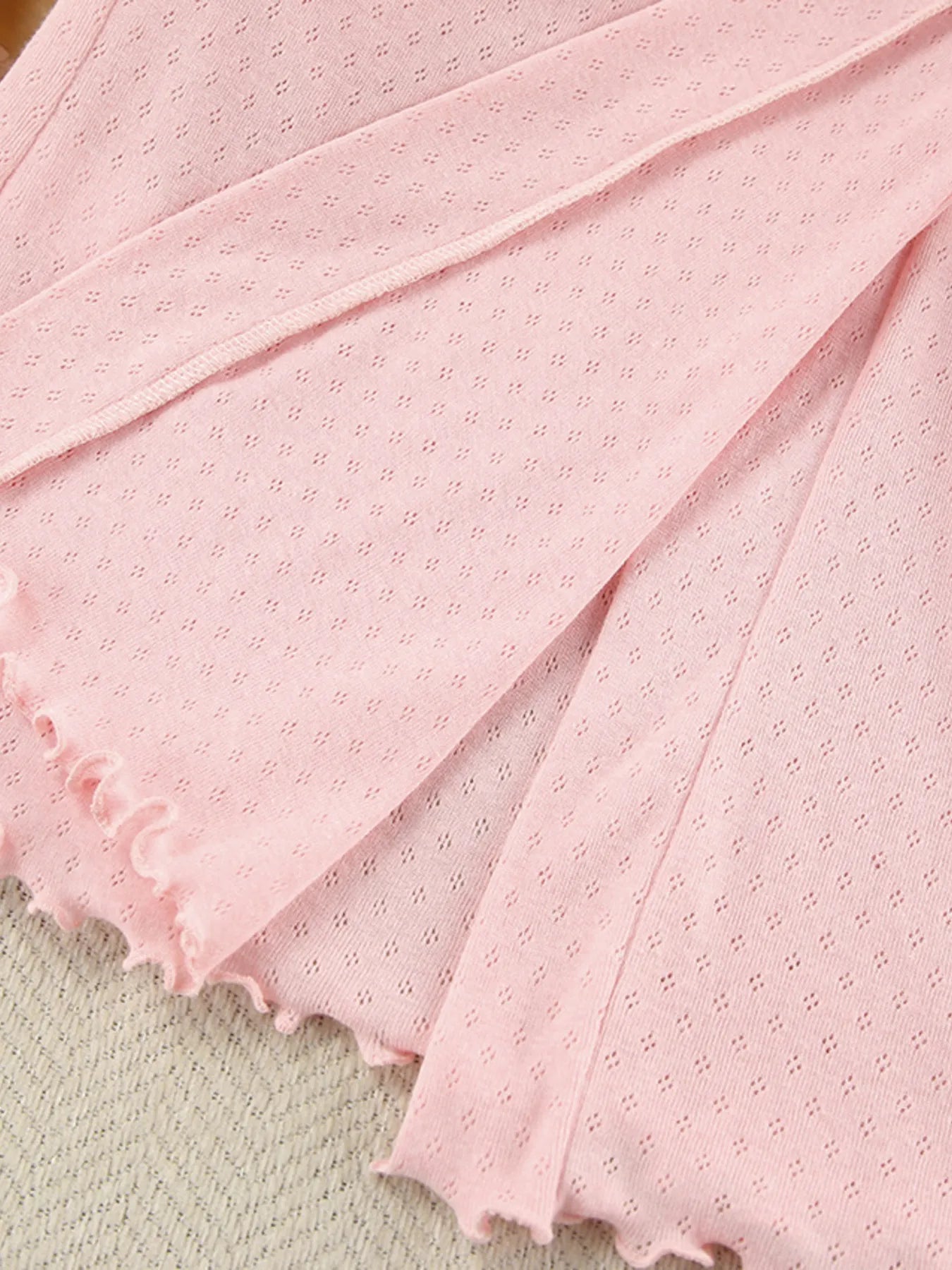 Tie Waist Kimono Sleeve Lounge Nightgown - Fashorio