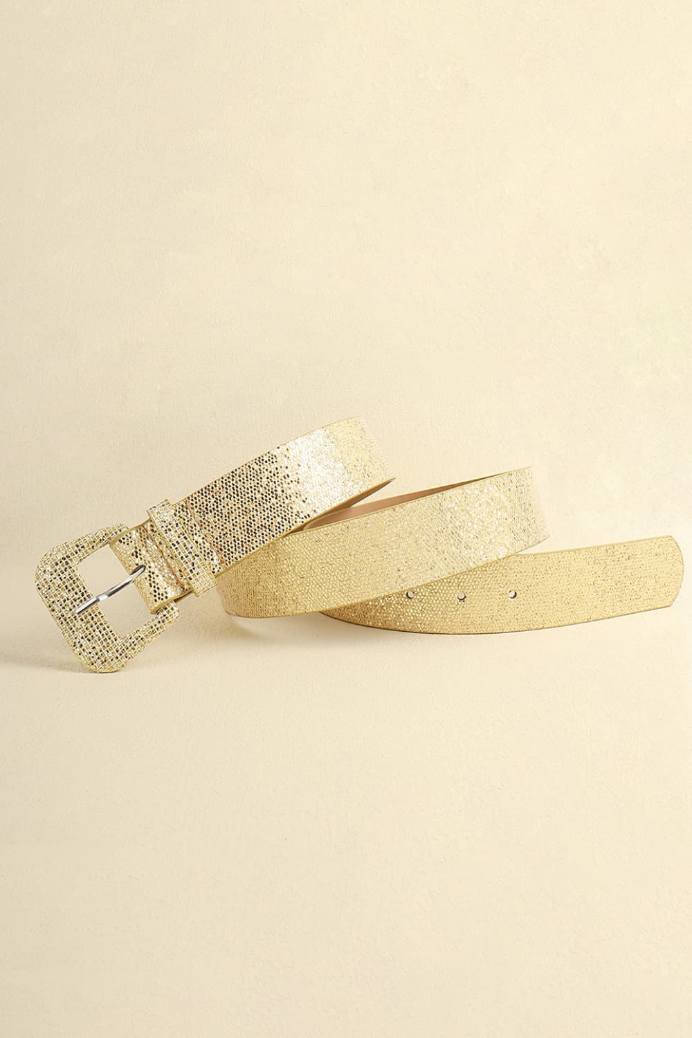 Glitter PU Leather Belt - Fashorio
