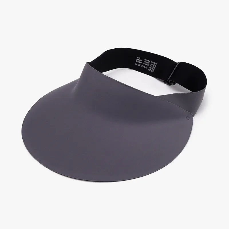 Breathable Adjustable Ice Silk Sun Hat Dark Gray One Size - Fashorio