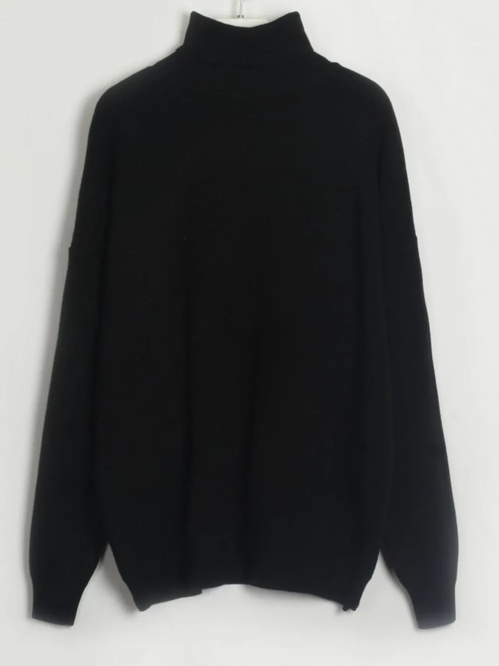 Turtleneck Long Sleeve Top and Drawstring Pants Sweater Set - Fashorio