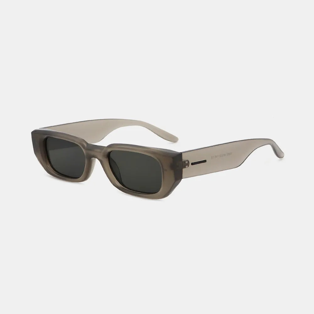 Polycarbonate Frame Rectangle Sunglasses - Fashorio