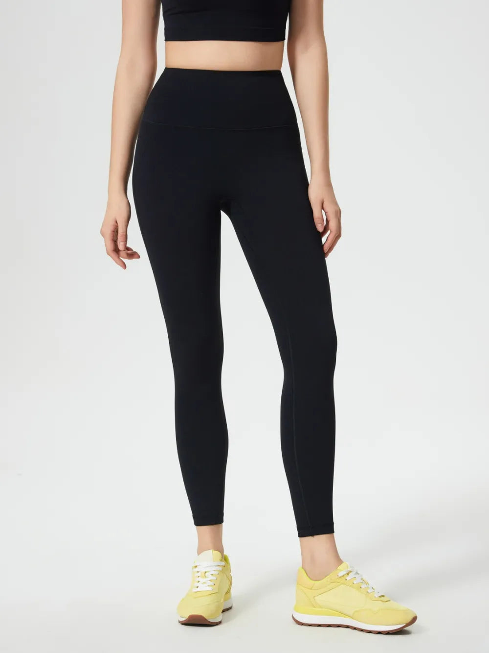 Millennia Wide Waistband Active Leggings - Fashorio
