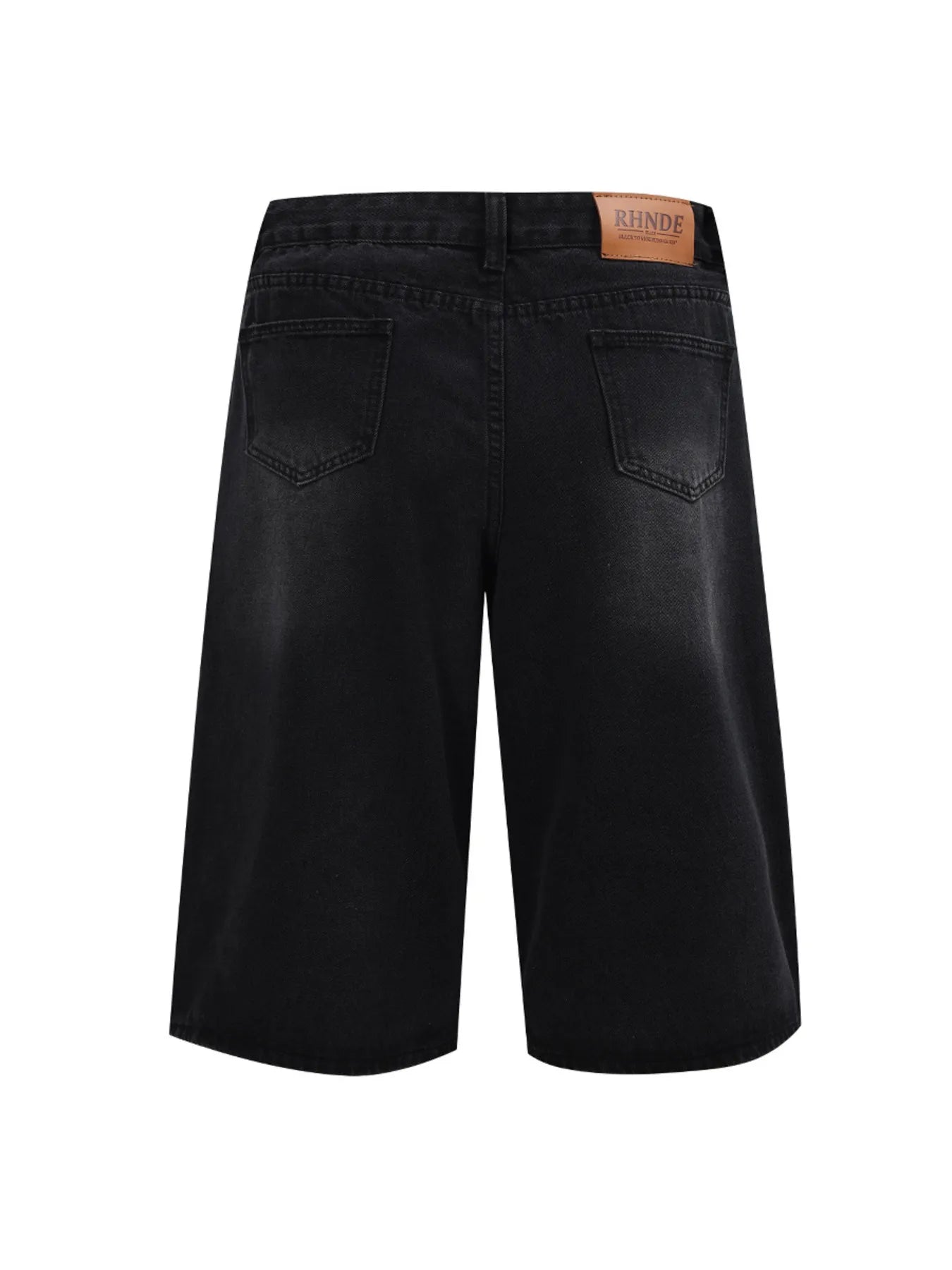 Men's Washed Denim Shorts - Fashorio
